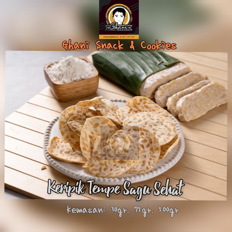 

Keripik Tempe Sagu | Tempe Oven | Murah & Sehat 75gr