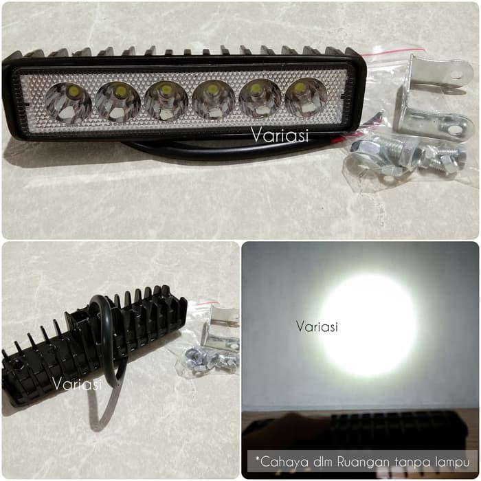 Lampu Tembak sorot Led CWL Cree Bar 6 mata