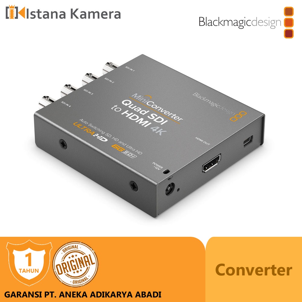 Blackmagic Mini Converter Quad SDI to HDMI 4K 2
