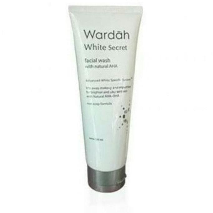 Wardah White Secret Facial Wash With Natural Aha Sabun Cuci Muka