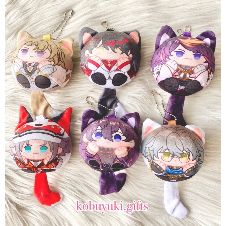 LUXIEM VTuber Mochi Omanjuu Plushie Plush Keychain doll shoto