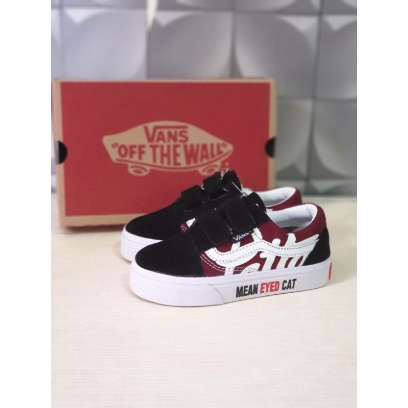 sepatu anak vans laki laki Patta Red size 20-35