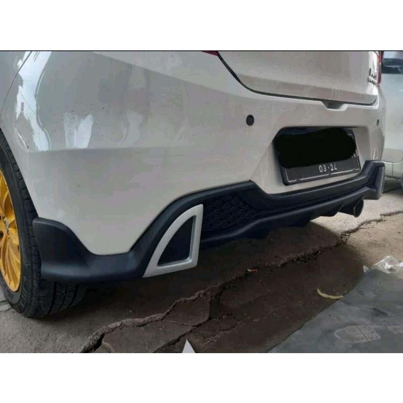 difuser  small all new honda brio mentah epoxy