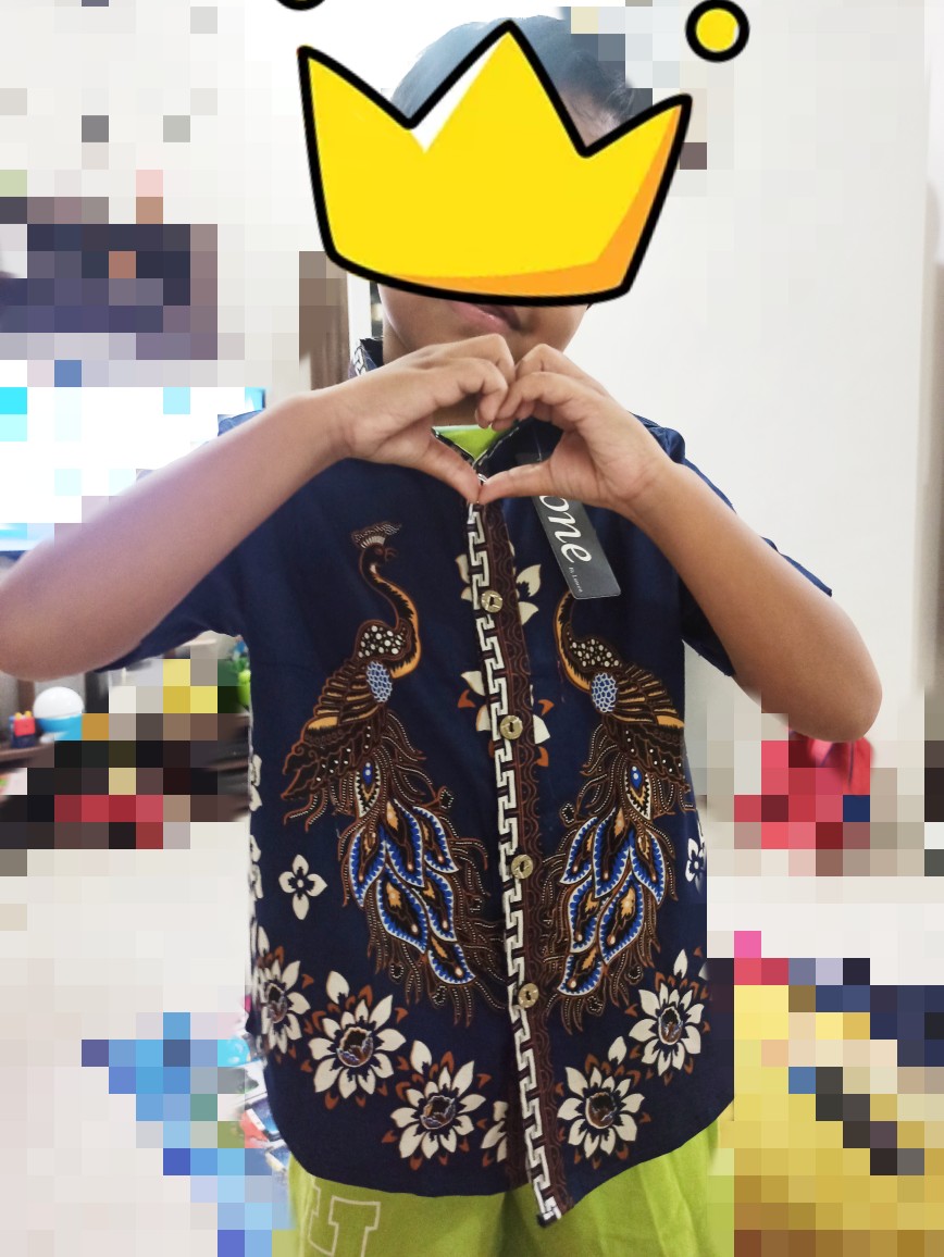Jm Dress Batik Anak / Kemeja Batik Anak