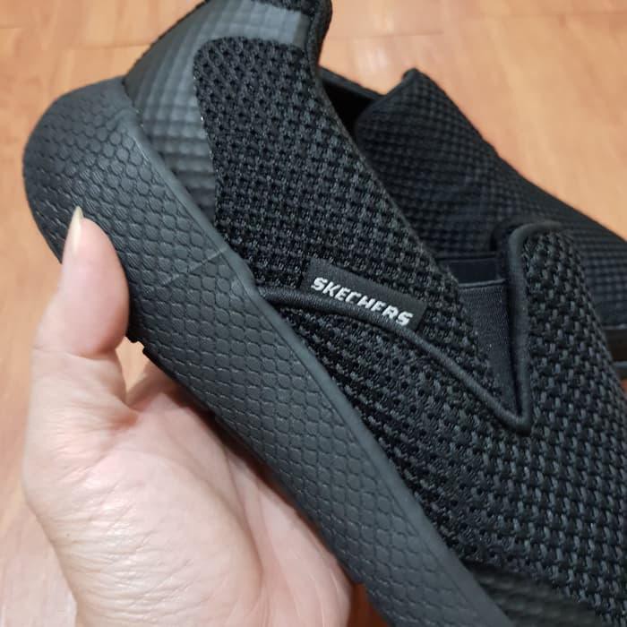 SEPATU SKECHERS KULLOW - ALL BLACK / SEPATU PRIA