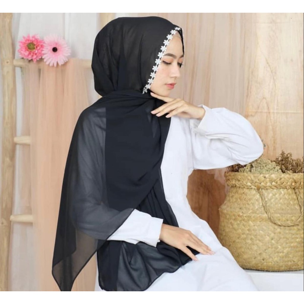 1KG MUAT 10PCS | PASHMINA JASMINE MELATI HIJAB JILBAB INSTAN HITS OOTD FASHION MUSLIMAH SYARIAH HITS