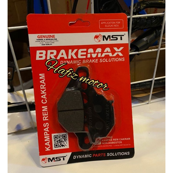kampas depan suzuki nex dispad depan suzuki nex