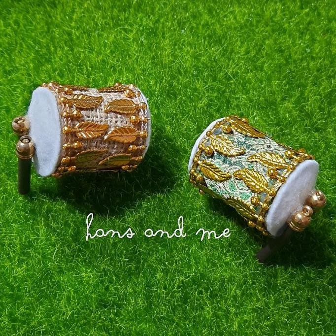

Hiasan Lebaran Idul Fitri Bedug - Beduk Mini (L) - Coklat