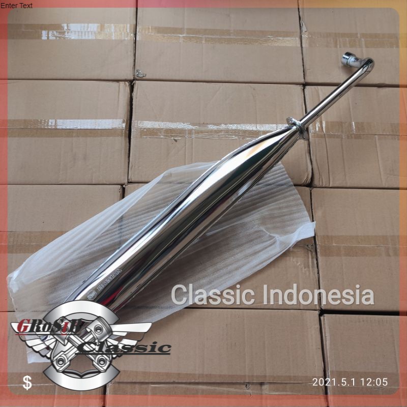 Knalpot Honda C70 knalpot c70 NTD knalpot bekjul
