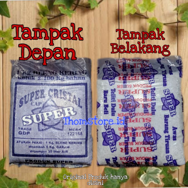 

Paket 5 kg pengenyal putih kristal