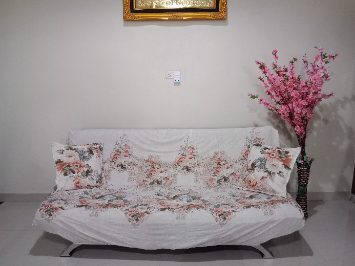Sprei Sofa Bed Dengan Karet Keliling Full