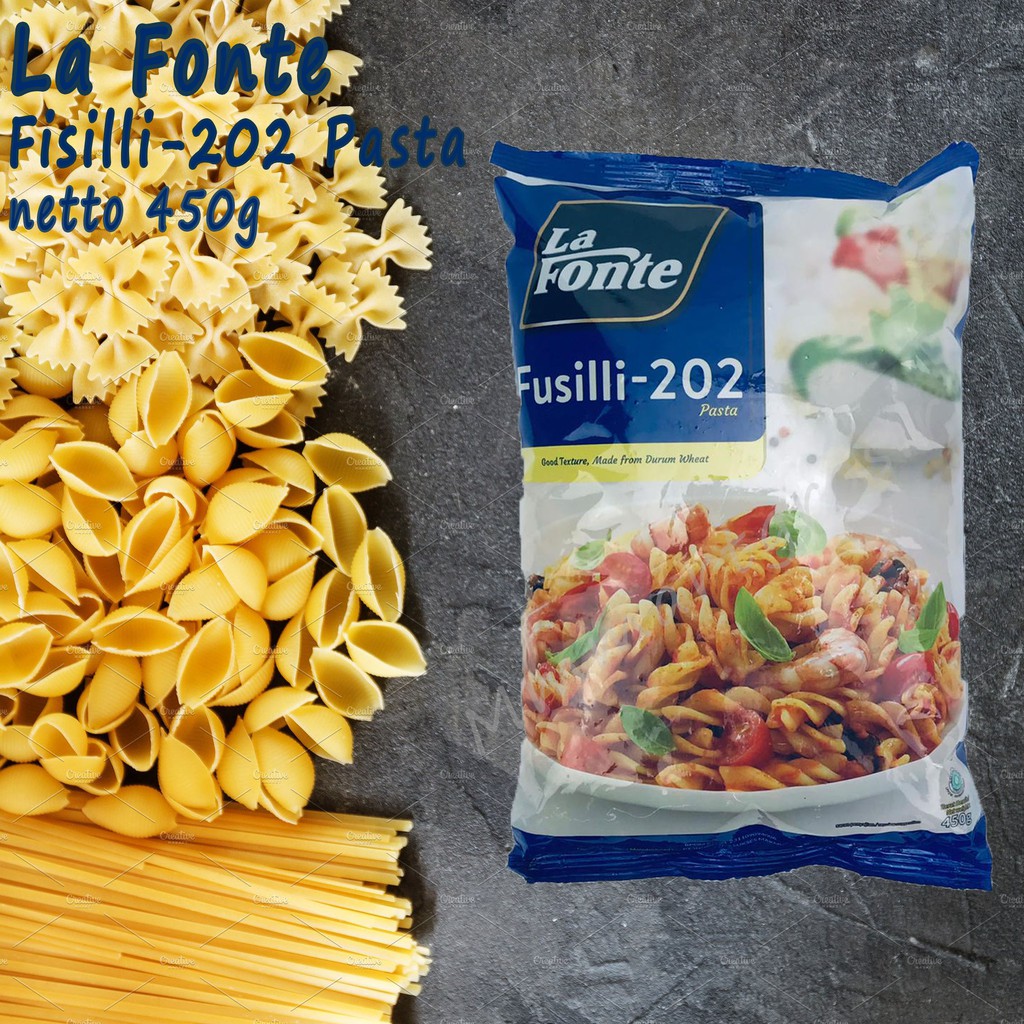 La Fonte / Fusilli-202 / Pasta 450g