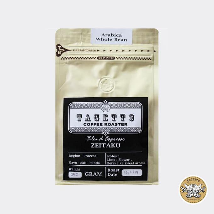 

Apoj89Olz Espresso Blend Zeitaku 250Gr Kopi Arabica Tagetto Coffee - Biji Kopi