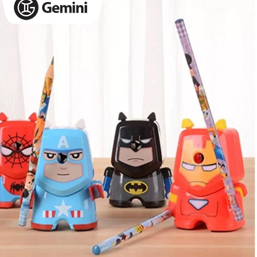 

Qog24 Rautan Putar Serutan Putar Superhero Spiderman Batman Anak Laki .,.,