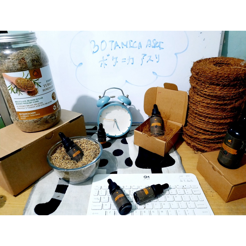 Botanica Turkish Rosemary Essential Oil Pure/Minyak Atsiri Rosemary Turkey for Air Purifier/Humidifi