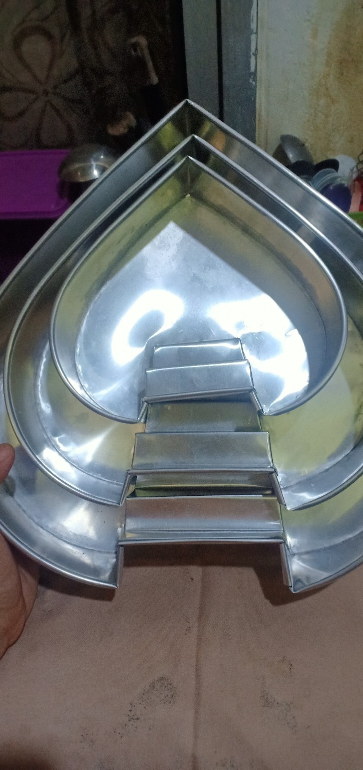 Dapurmami Loyang Nasi Kuning Tumpeng Hias Bertingkat Tangga Cetakan Pencetak