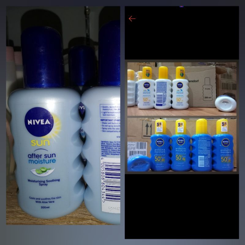 Nivea Sun Protec spf 50 spray 200ml