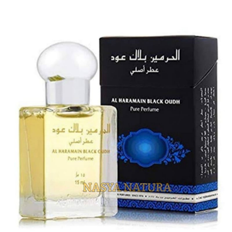 Parfum Al Haramain Black Oudh Original UEA 15ml