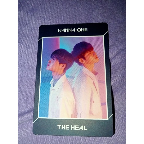 (OFFICIAL) PHOTOCARD WANNA ONE UNIT THE HEAL ONG SEONGWOO DAEHWI UNDUVIDED ALBUM PHOTOCARD