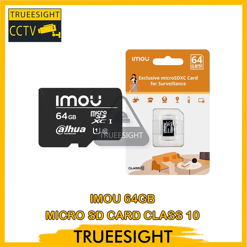 Memori Card Imou 64GB Micro SD Card Class 10