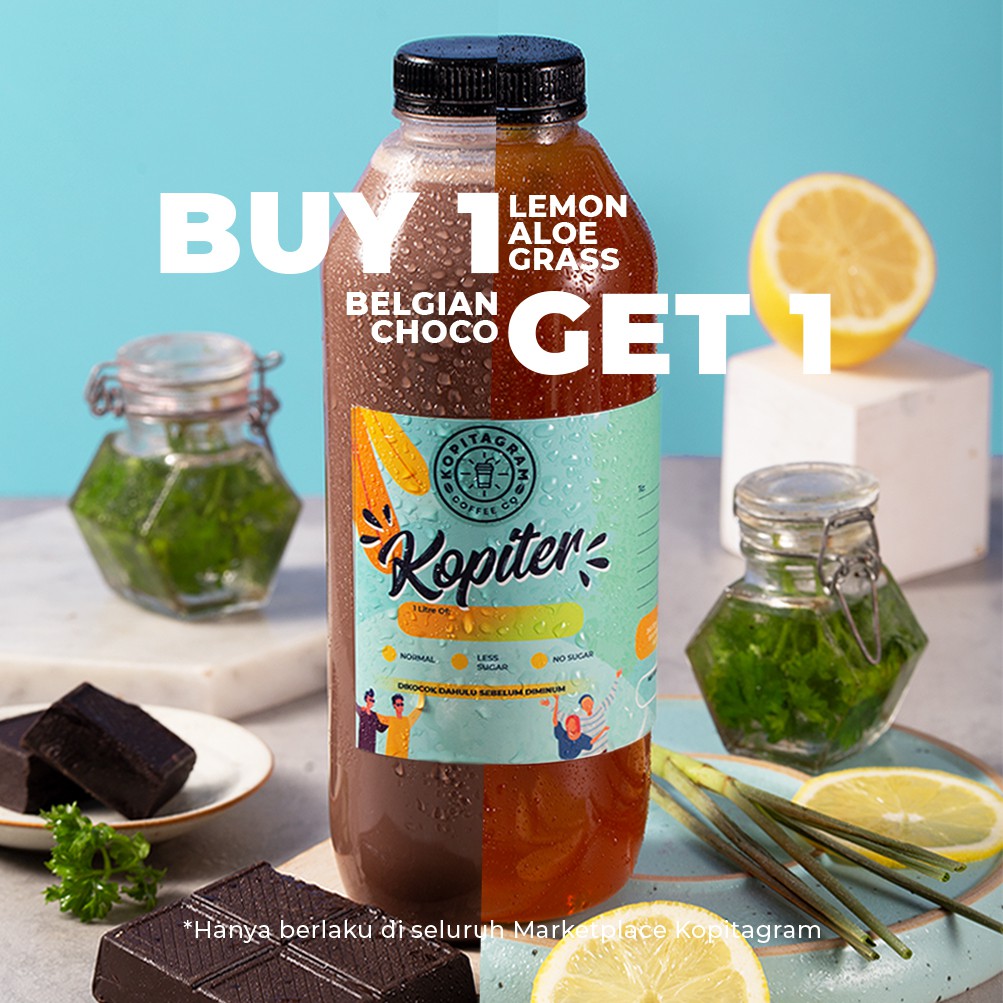 

BUY 1 GET 1: Kopiter Belgian Choco FREE Kopiter Lemon Aloegrass 1L