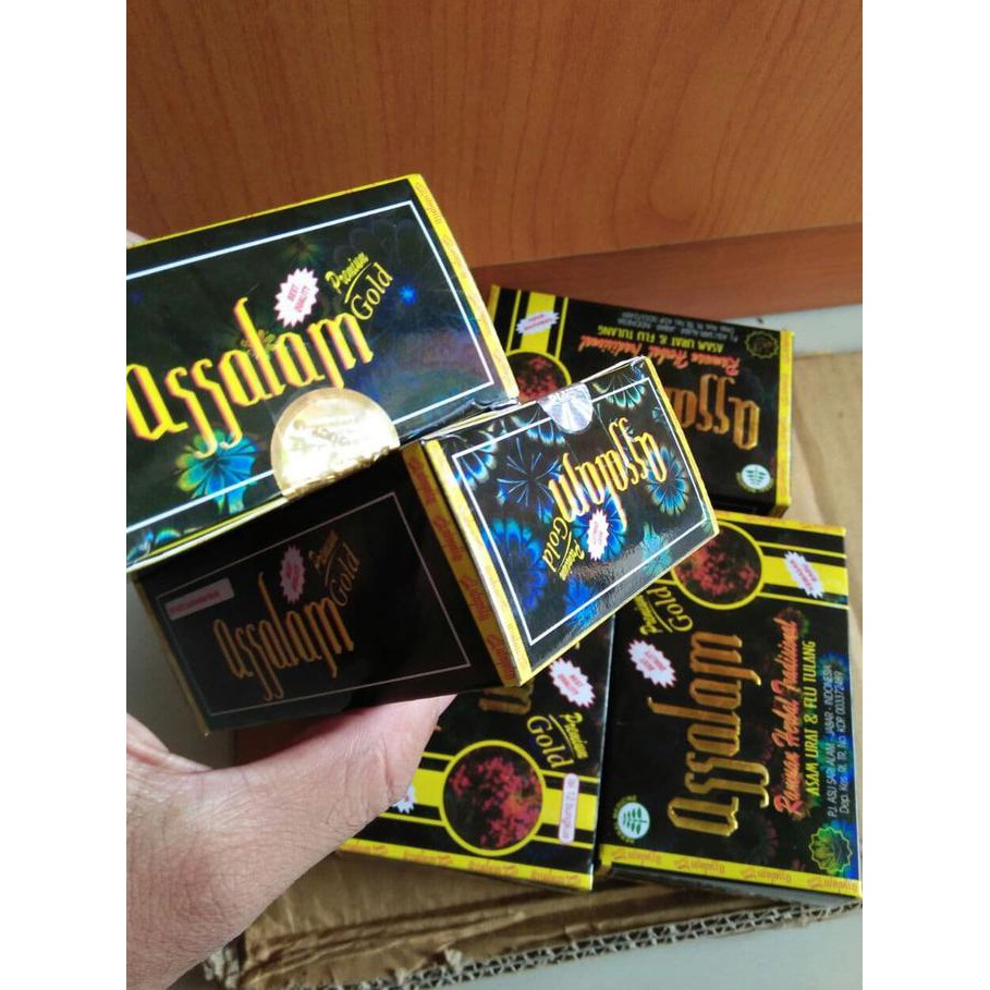 ASSALAM PREMIUM GOLD ORIGINAL,obat asam urat ampuh DIJAMIN ORIGINAL
