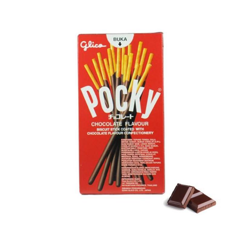 

Glico Pocky Biskuit Stik Chocolate 47g