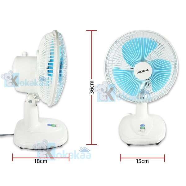 Kipas Meja Okayama 8 Inch- Desk Fan 8 Inch