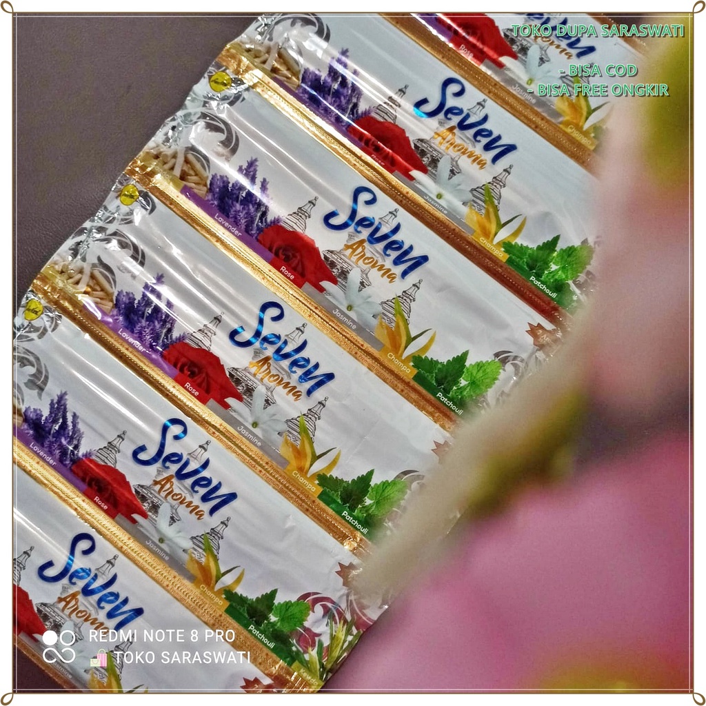 Dupa Wangi Aromaterapi Seven Aroma Isi 35 Stik Super Wangi
