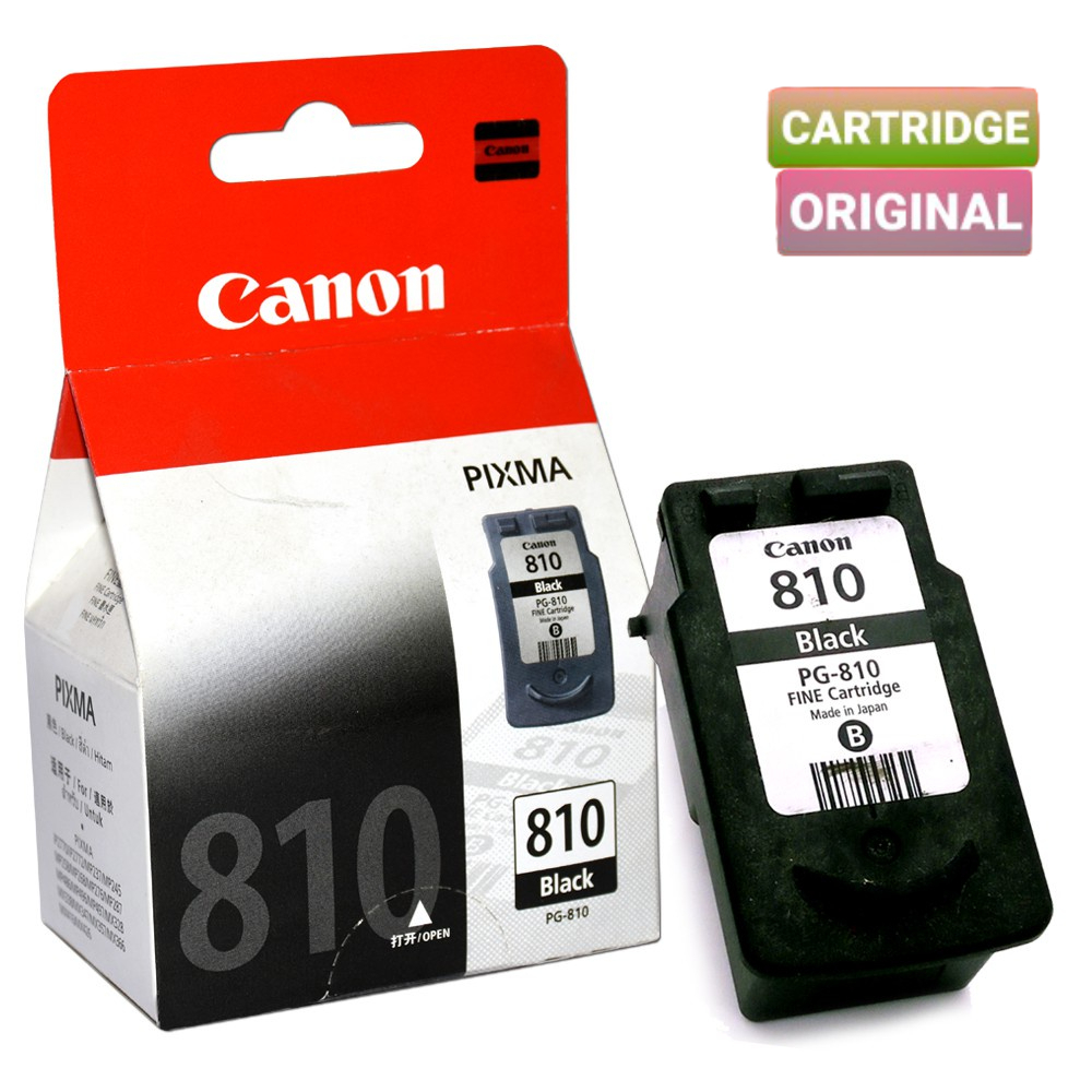 Tinta printer canon 810 Black Ink Cartridge Original/pixma canon