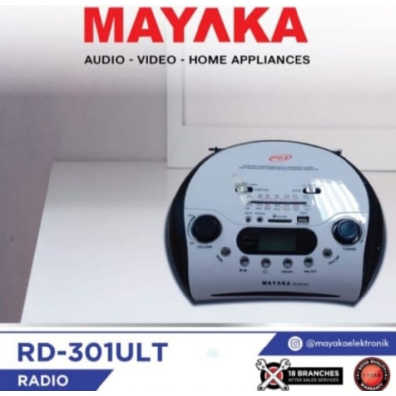 Mayaka RD-301U Radio FM/AM/SW - Port USB & MP3