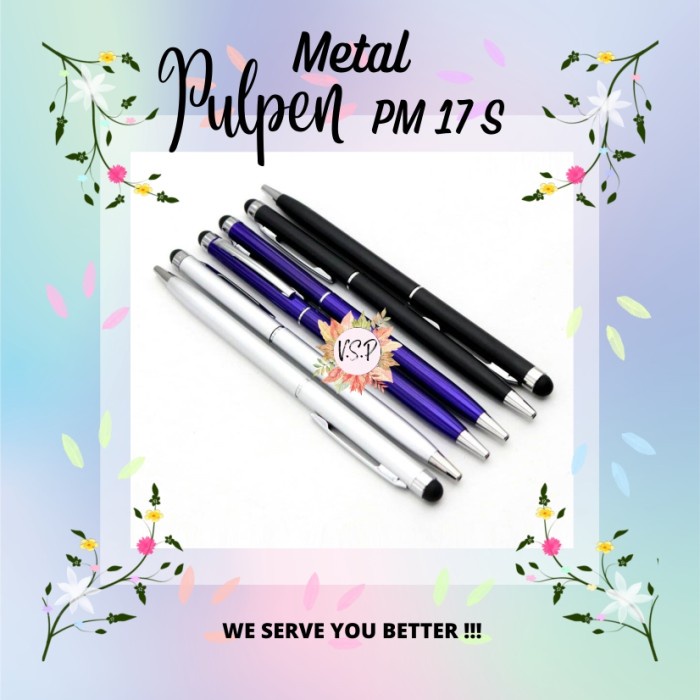 

Terlaris Pen Promosi-Souvenir Pen Metal PM 17 Murah!
