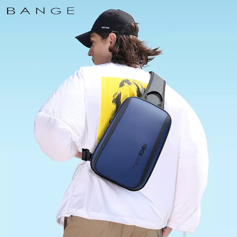 BG2811 Tas Selempang Bange Sling Bag Shoulder Bag Pria Waterproof