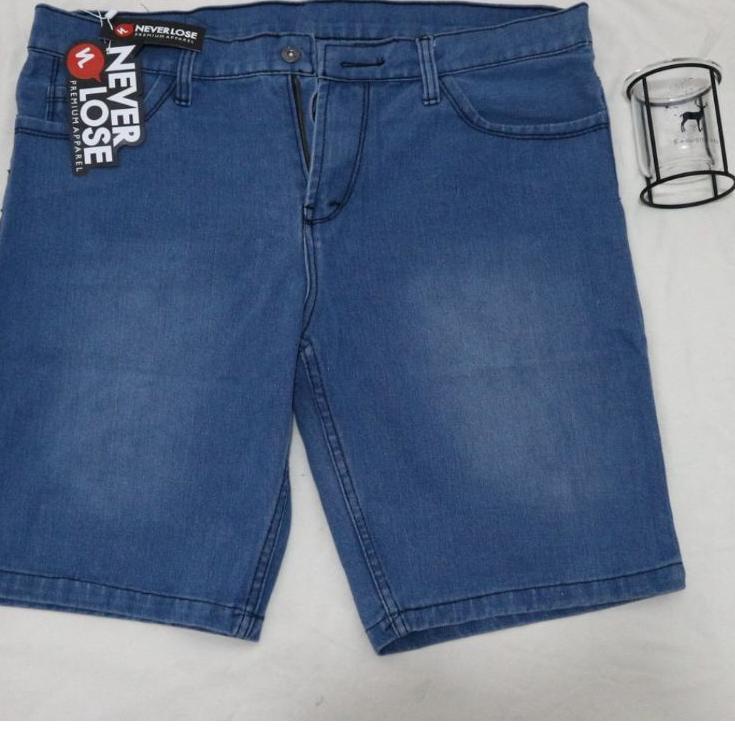 Harga Spesial.. JENS NEVER LOSE  PENDEK PREMIUM