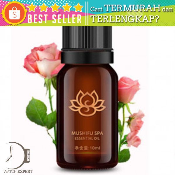 MUSHIFU SPA Pure Essential Fragrance Oils Aromatherapy Diffusers Rose 10ml - MS10