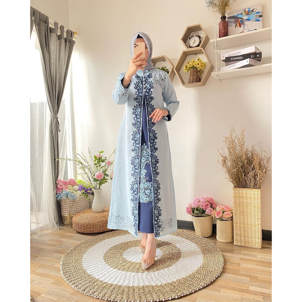 LONG GAMIS CARDIGAN/LONG GAMIS PESTA