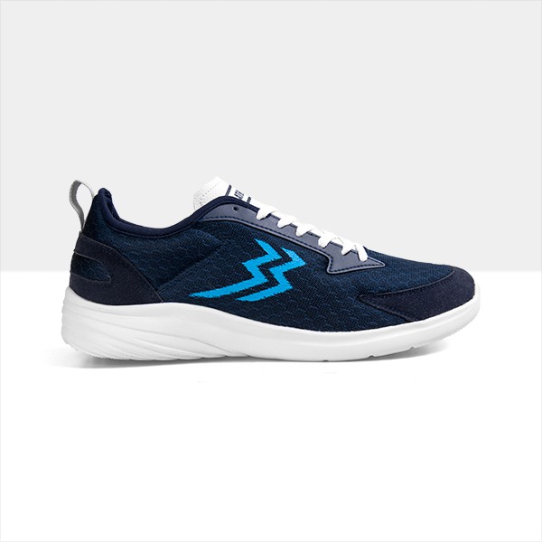 Athletica Official Shop - Blitz Navy White | Sepatu Running | Sepatu Olahraga