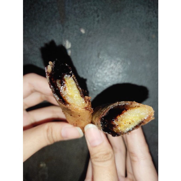 

Banana Choco Roll and Rolls Homemade Frozen Pisang Coklat Aroma