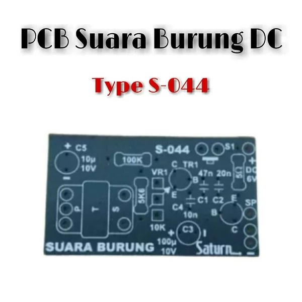 PCB Suara Burung DC S-044