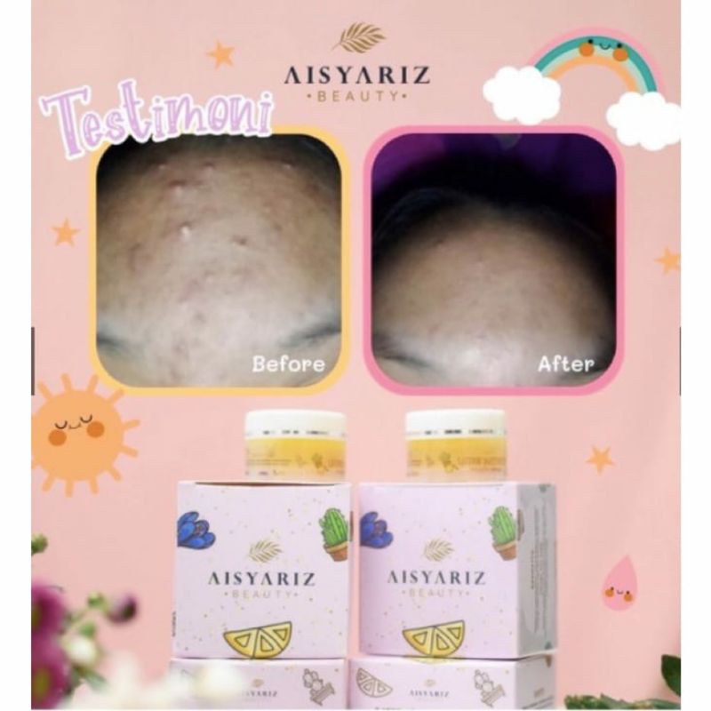 AISYARIZ SAFFRON MOISTURIZER WITH CACTUS DAN LEMON/MOISTURIZER WAJAH/SAFFRON MOISTURIZER AISYARIZ/SKINHELP/MASKER WAJAH