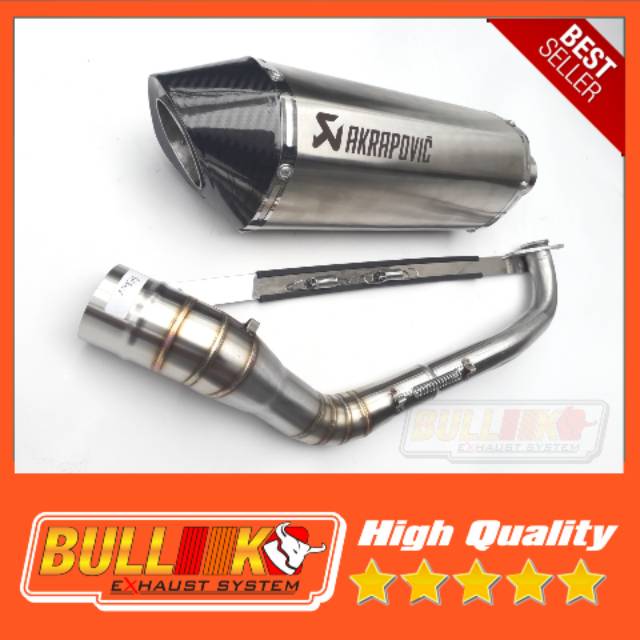 Knalpot racing murah akrapovic aerox nmax mio