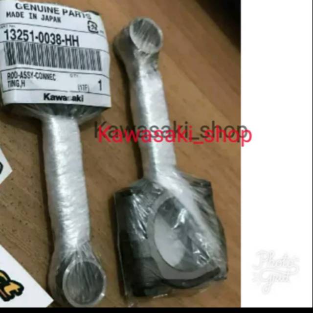 stang setang seher ninja 250 fi 1 pcs original kawasaki