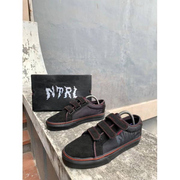 NoBrands NTRL V1 Black - Sneakers Lokal Unisex, bisa COD ukuran 36, 37, 38, 39, 40, 41, 42, 43, 44