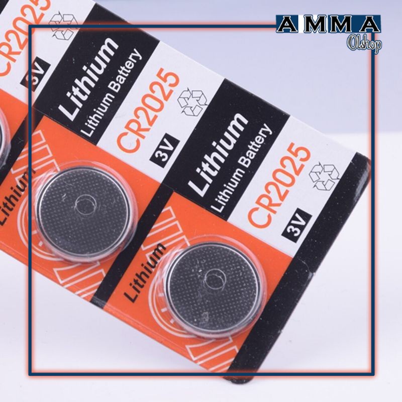 Baterai Bios dan Kolkulator Kode CR2025 Besar Batterai Remote atau Tongsis Tripod Remot Kamera I Bat