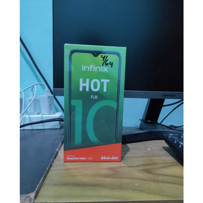 Infinix Hot 10 Play 4/64 GB Bekas Second