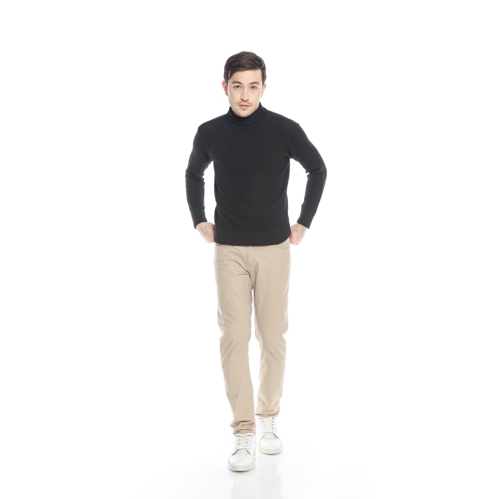 GOOD MADE - Sweater Unisex Rajut Pria Wanita Cord Turtleneck - 5 Warna | COD