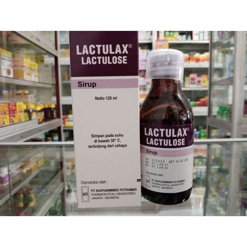 LACTULAX LACTULOSE SIRUP 120ML - ED 10/2024