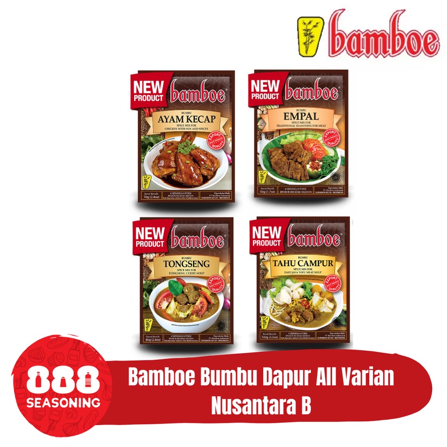 BAMBOE BUMBU DAPUR ALL VARIANT NUSANTARA B