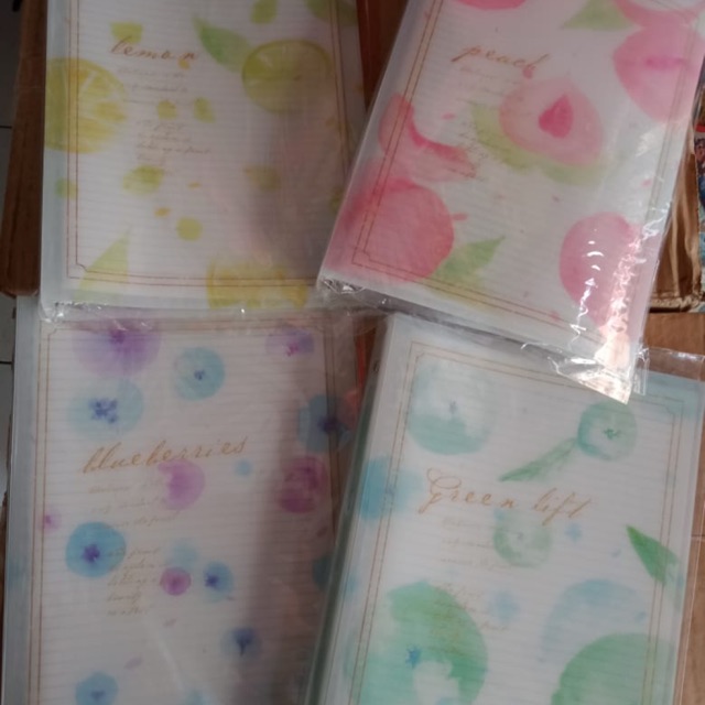 

Map looseleaf transprant a5 vintage