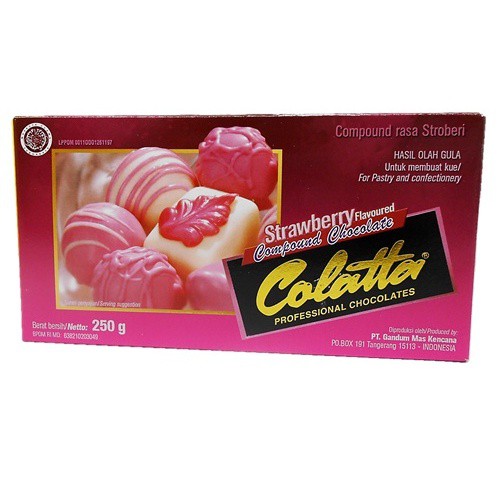 

Coklat Colatta Strawberry Compound 250 gr [Instant Surabaya] - Arvian